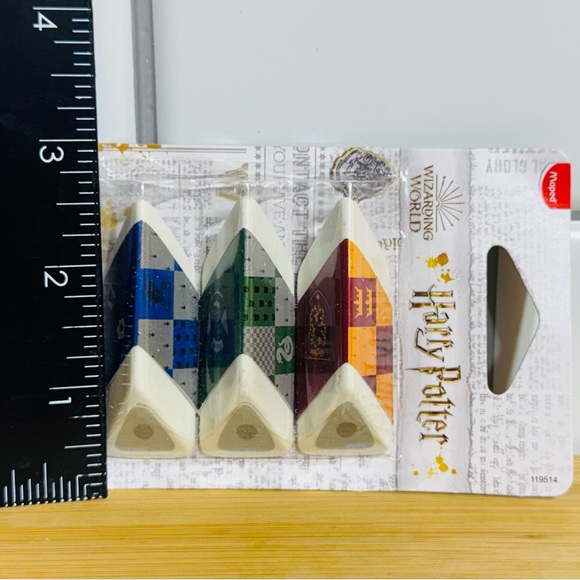 Harry Potter Eraser Set - Picture 3 of 4
